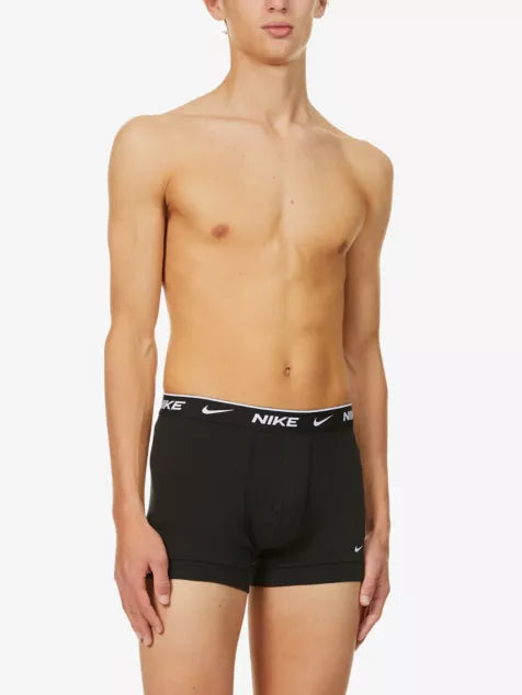 Pack of three Everyday stretch-cotton jersey trunks