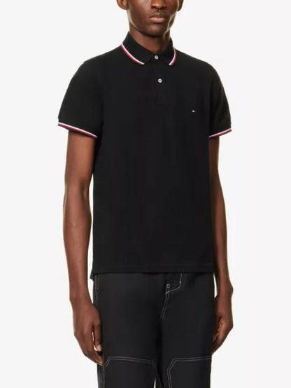 Core logo-embroidered cotton polo shirt