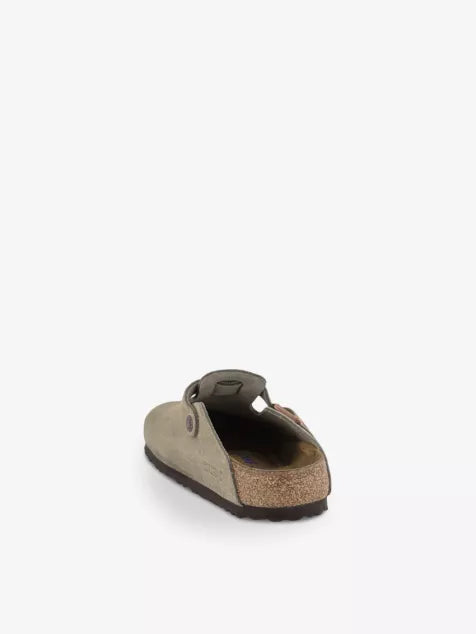 Boston soft footbed suede clogs