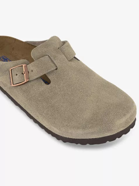 Boston soft footbed suede clogs