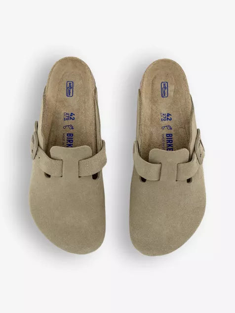 Boston suede clogs