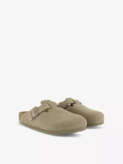 Boston suede clogs