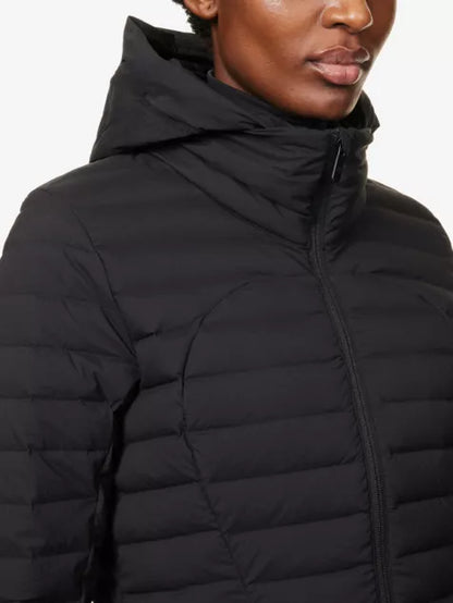 Pack it Down funnel-neck stretch-woven jacket