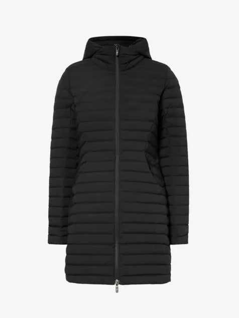 Pack it Down funnel-neck stretch-woven jacket