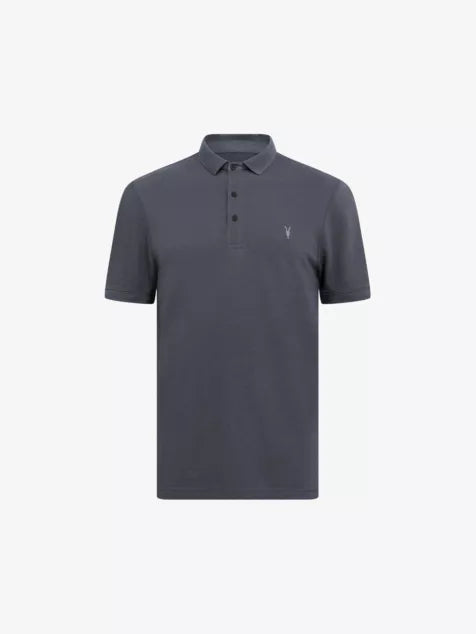 Reform logo-embroidered cotton-piqué polo shirt