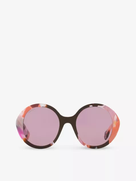 GG1628S round-frame acetate sunglasses