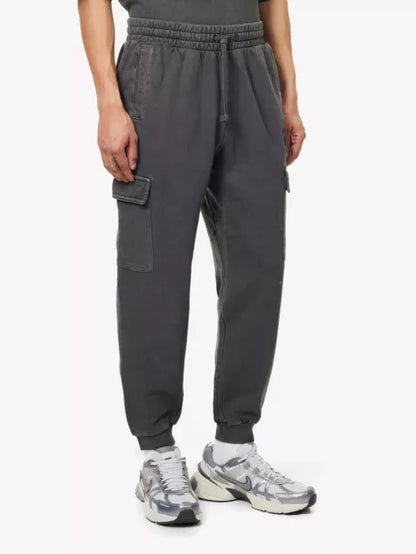 Premium Legacy cargo cotton-jersey jogging bottoms