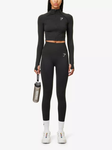 Vital 2.0 logo-print stretch-jersey leggings