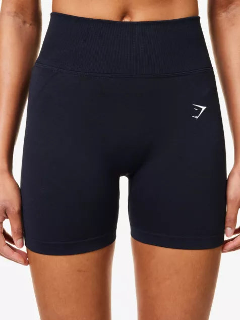 Lift Seamless high-rise stretch-woven shorts