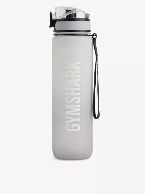 Branded plastic sports bottle