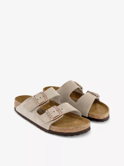 Arizona double-strap suede sandals