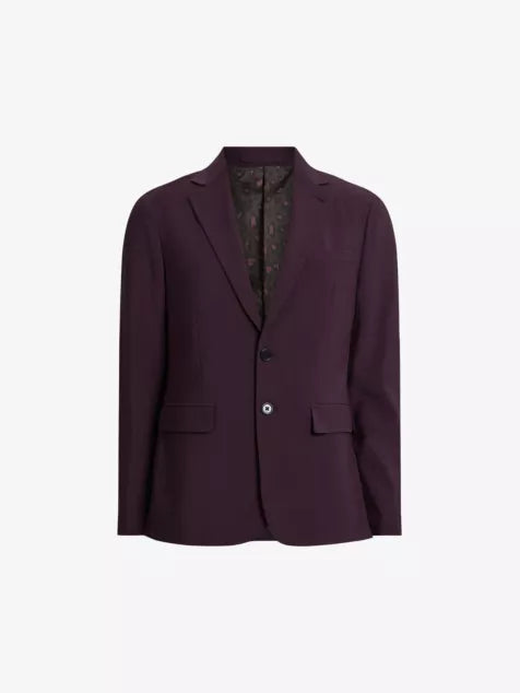 Lisle slim-fit recycled polyester-blend blazer