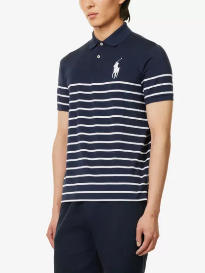 Polo Ralph Lauren x Wimbledon brand-embroidered recycled polyester-blend polo shirt