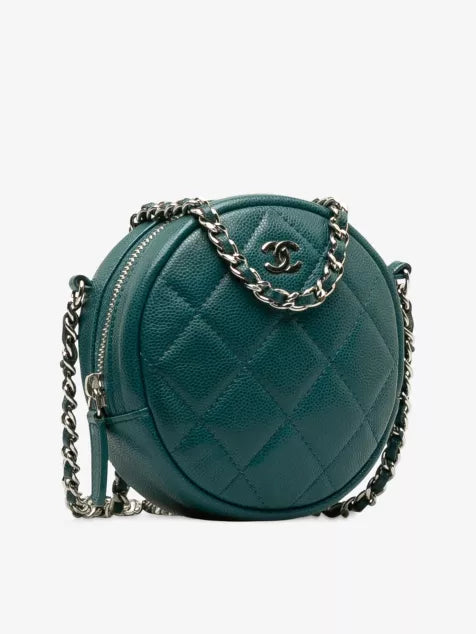 Pre-loved Chanel quilted leather cross-body bag