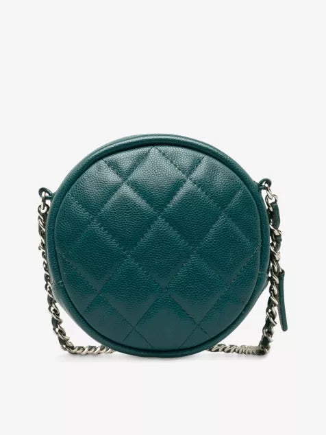 Pre-loved Chanel quilted leather cross-body bag