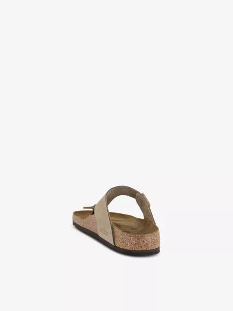 Gizeh toe-post flat leather sandals