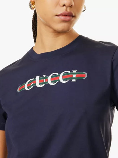 New 70s logo-print cotton-jersey T-shirt