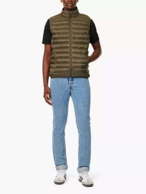 The Packable quilted-and-padded regular-fit recycled-polyester-blend gilet