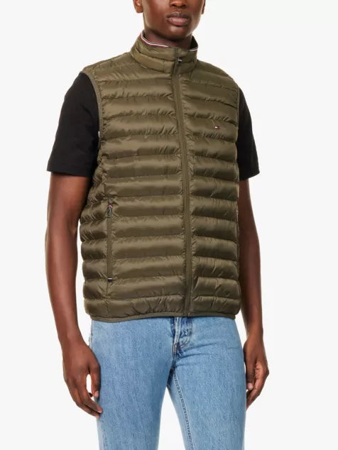 The Packable quilted-and-padded regular-fit recycled-polyester-blend gilet