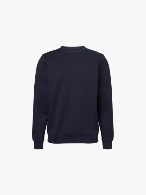 Intechno crewneck regular-fit cotton-blend sweatshirt