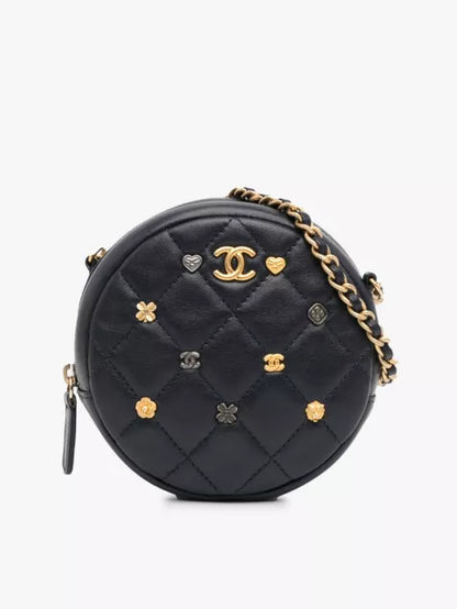 Pre-loved Chanel leather cross-body bag