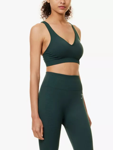 Vital Seamless 2.0 V-neck stretch-woven vbra