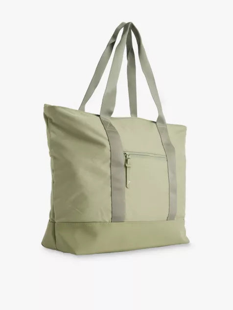 Everyday brand-patch recycled-polyester tote bag