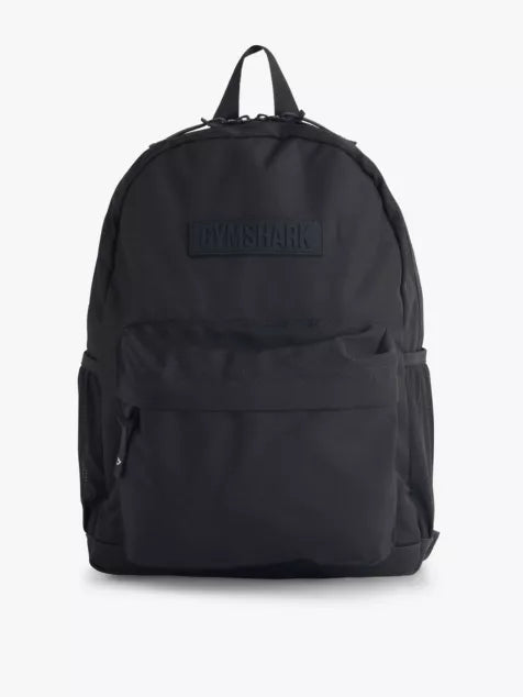 Everyday brand-patch recycled-polyester backpack