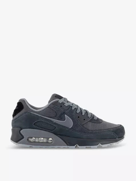 Air Max 90 mesh and leather low-top trainers