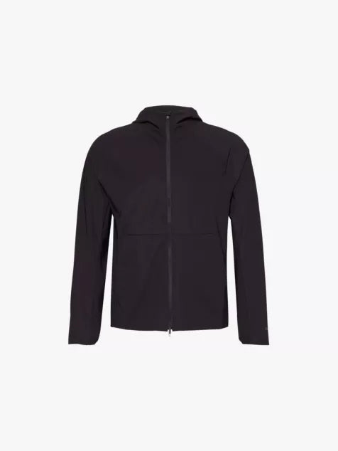 Pace Breaker hooded stretch recycled-nylon jacket