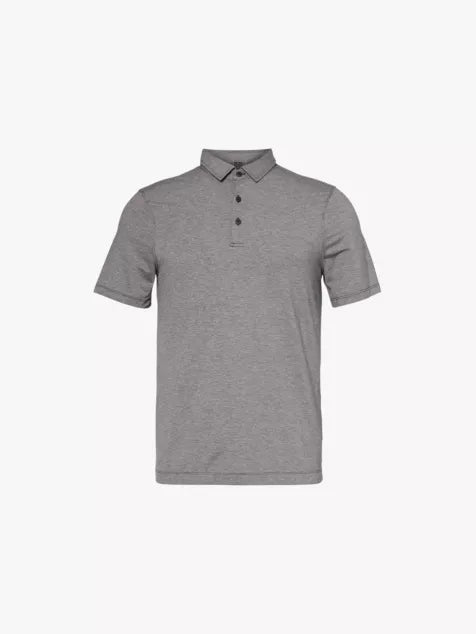 Evolution regular-fit stretch-recycled polyester polo shirt