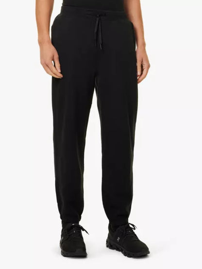 Steady State cotton and recycled polyester-blend jogging bottoms