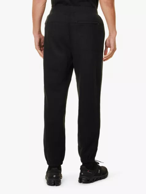 Steady State cotton and recycled polyester-blend jogging bottoms