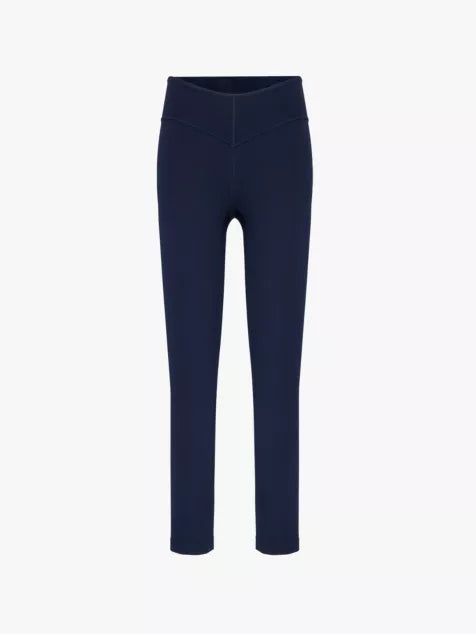 Align V-waist cropped stretch-jersey leggings