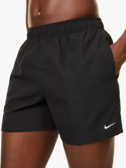 "Essential 5"" Volley drawstring waistband straight leg regular-fit swim shorts"