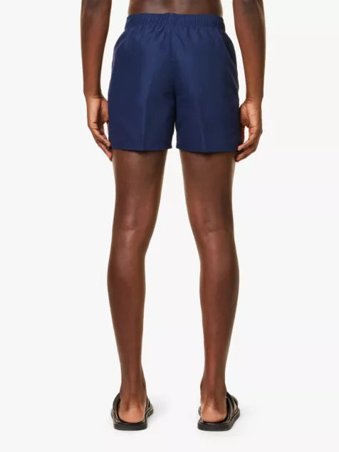 "Essential 5"" Volley drawstring waistband straight leg regular-fit swim shorts"