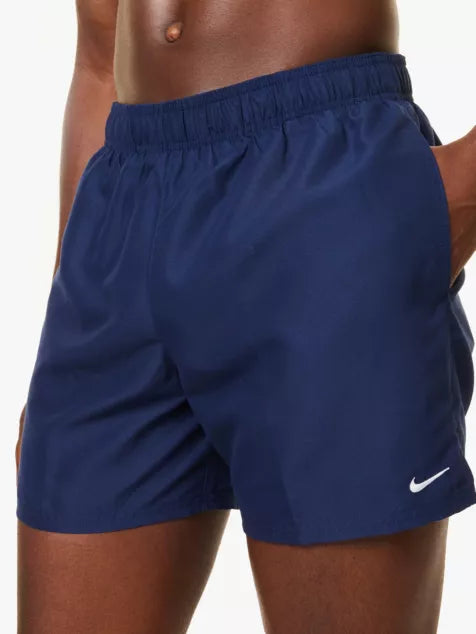 "Essential 5"" Volley drawstring waistband straight leg regular-fit swim shorts"