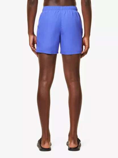 "Essential 5"" Volley drawstring waistband straight leg regular-fit swim shorts"