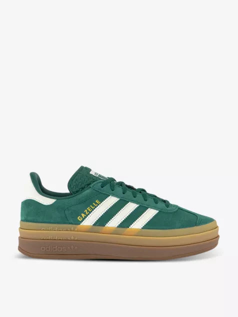 Gazelle Bold brand-stripe suede low-top trainers