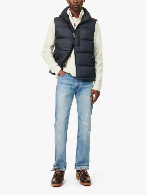 Annual Core padded regular-fit recycled-polyester-down gilet