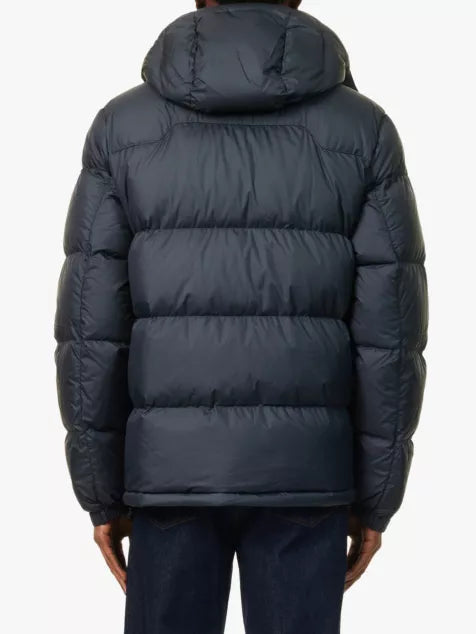 Annual Core hooded regular-fit recycled-polyester-down jacket