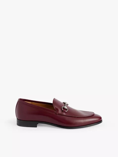 Horsebit leather loafers