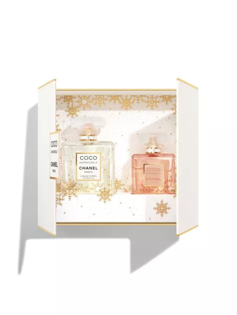 CHANEL COCO MADEMOISELLE CASE Eau De Parfum And Body Oil