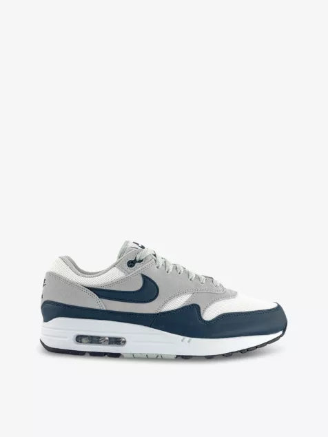 Air Max 1 panelled leather mid-top trainers